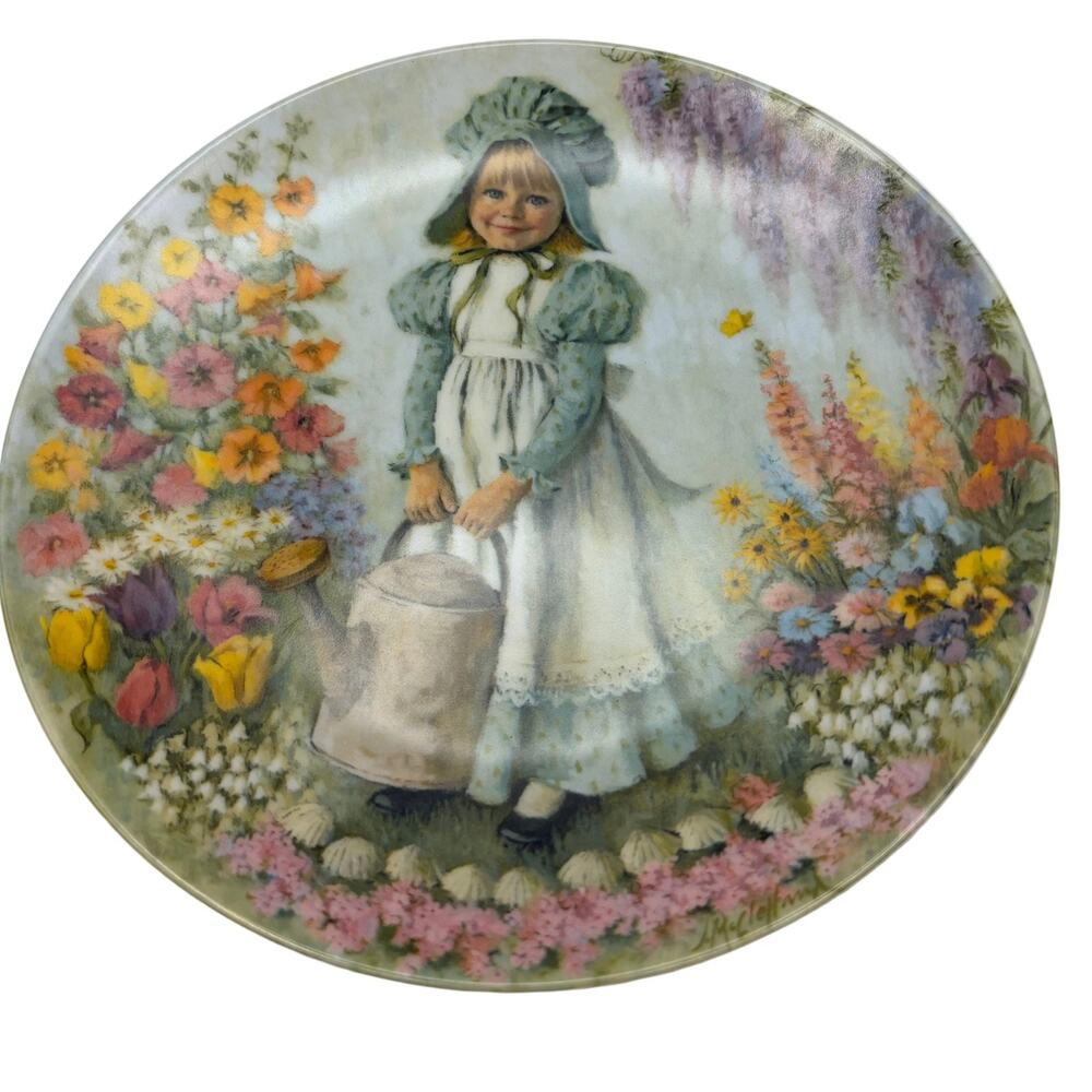 Vintage 1979 "Mary,Mary" By Artist John McClelland Plate #046536